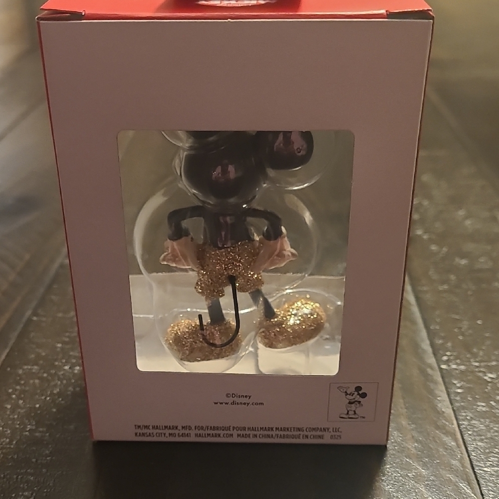 Hallmark Disney Mickey Mouse Ornament with Gold and Black - Picture 5 of 6